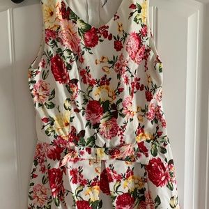 Floral sheath dress